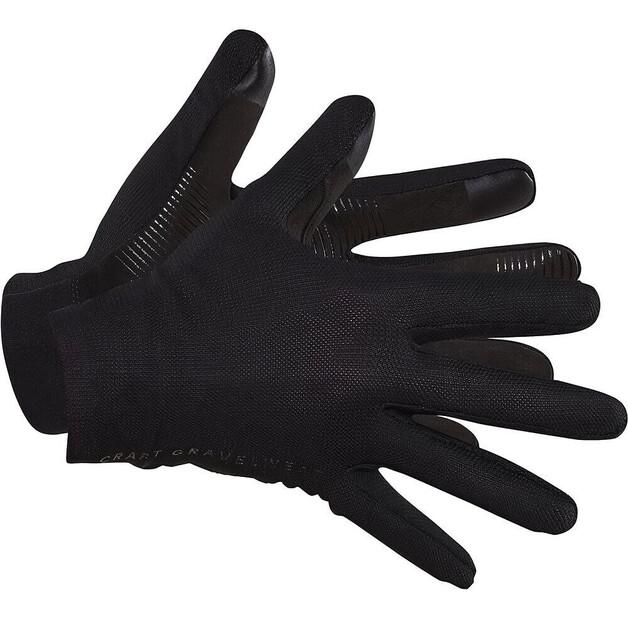 Велоперчатки Craft ADV Gravel (черные) XS