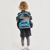 Smiggle Cartoon Backpack for Primary Students with Name Card & Trolley