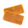 MFC PRO Yellow 94x44(mm) Night Safety Warning Reflector Sticker Car