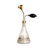 Glas-Duftprobe-Fläschchen mit handbetriebenem Balg und klarem konischem Körper für die Bewertung von Kaffee, Tee und Parfüm