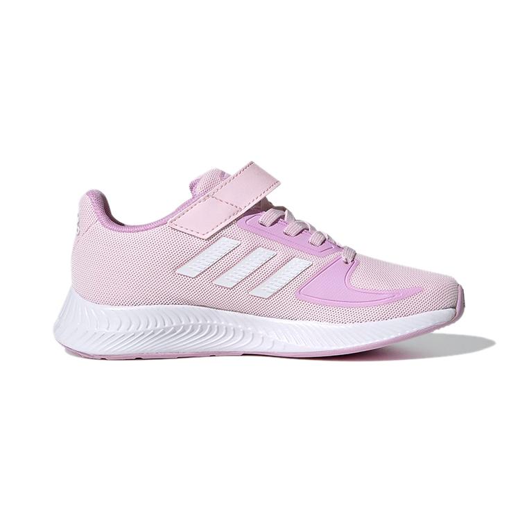 Adidas Neo Runfalcon 2.0 Breathable Low top Kids' Running Shoes Pink Children Aged 3 7 Years Old FZ0119