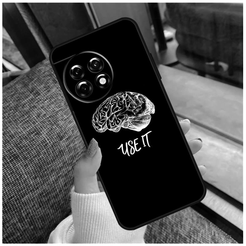 Medical Human Organs Brain Case For OnePlus 15 12R 13R 13T 10T 8T 13 12 11 10 Pro Nord 5 CE 2 3 4 Lite N20 N30 Coque