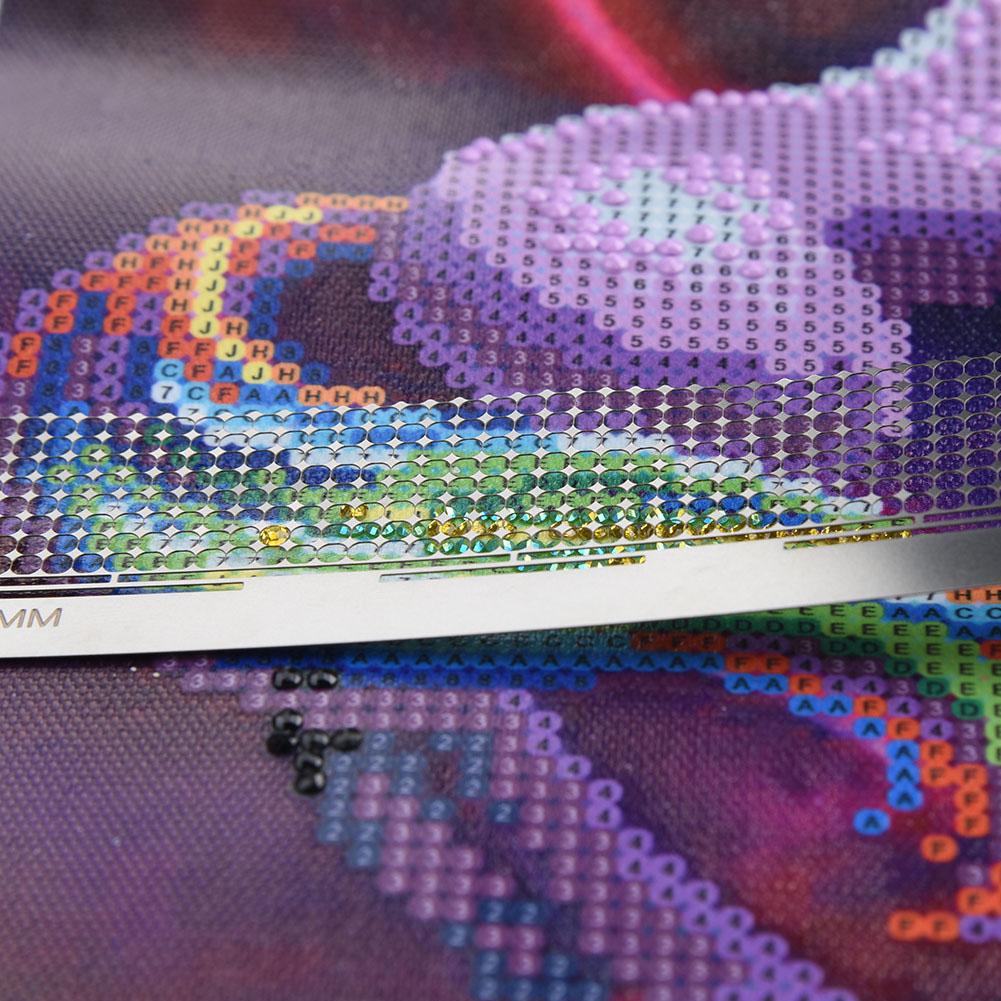 432 Holes Diamond Painting Ruler Metal Diamond Embroidery Mesh Ruler Auxiliary Dot Tools