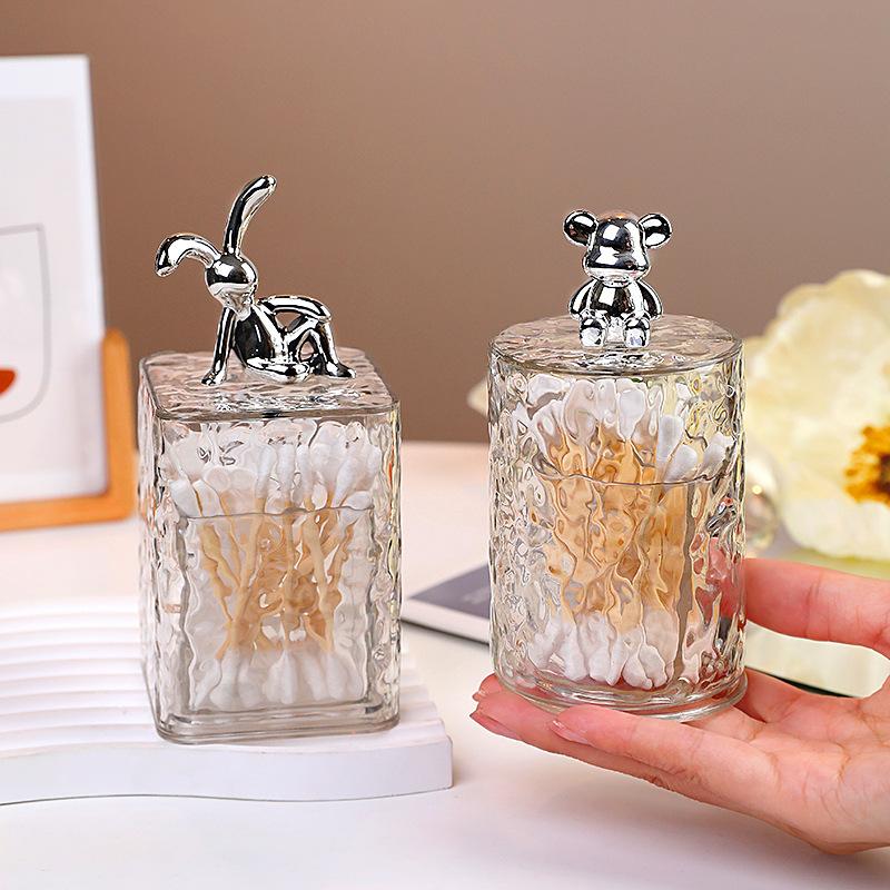 Creative Toothpick Holder, Cartoon Design Cotton Bud Organiser, Lipstick Stand Cosmetic Sample Organiser, High Aesthetic Appeal