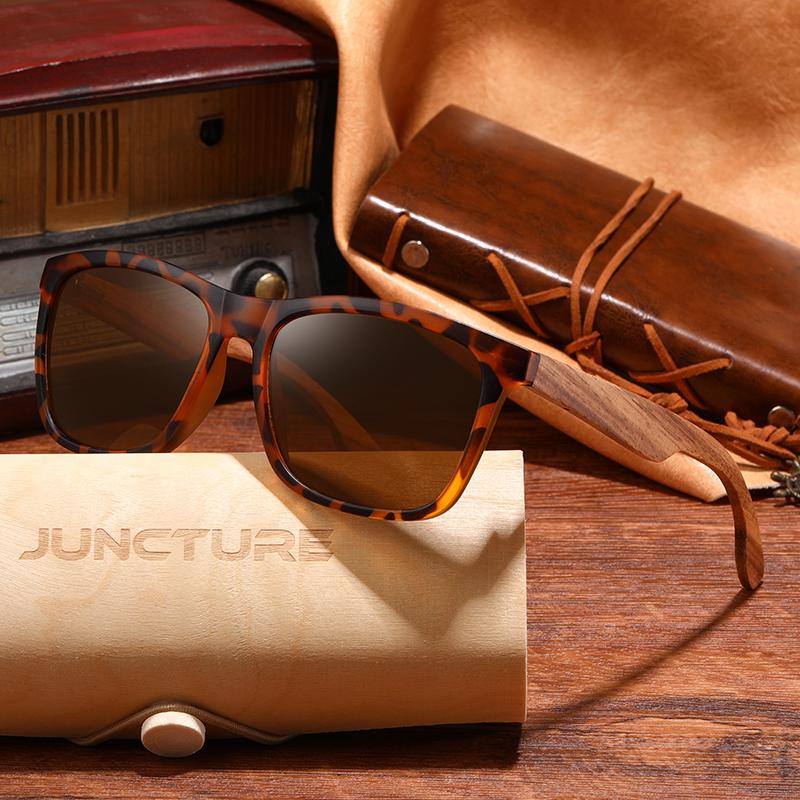 

Fashion Bamboo Wood Vintage Square Sunglasses Man Lady Luxury Brand Designer Sun Glasses Wooden Driving Protection UV400 Eyewear