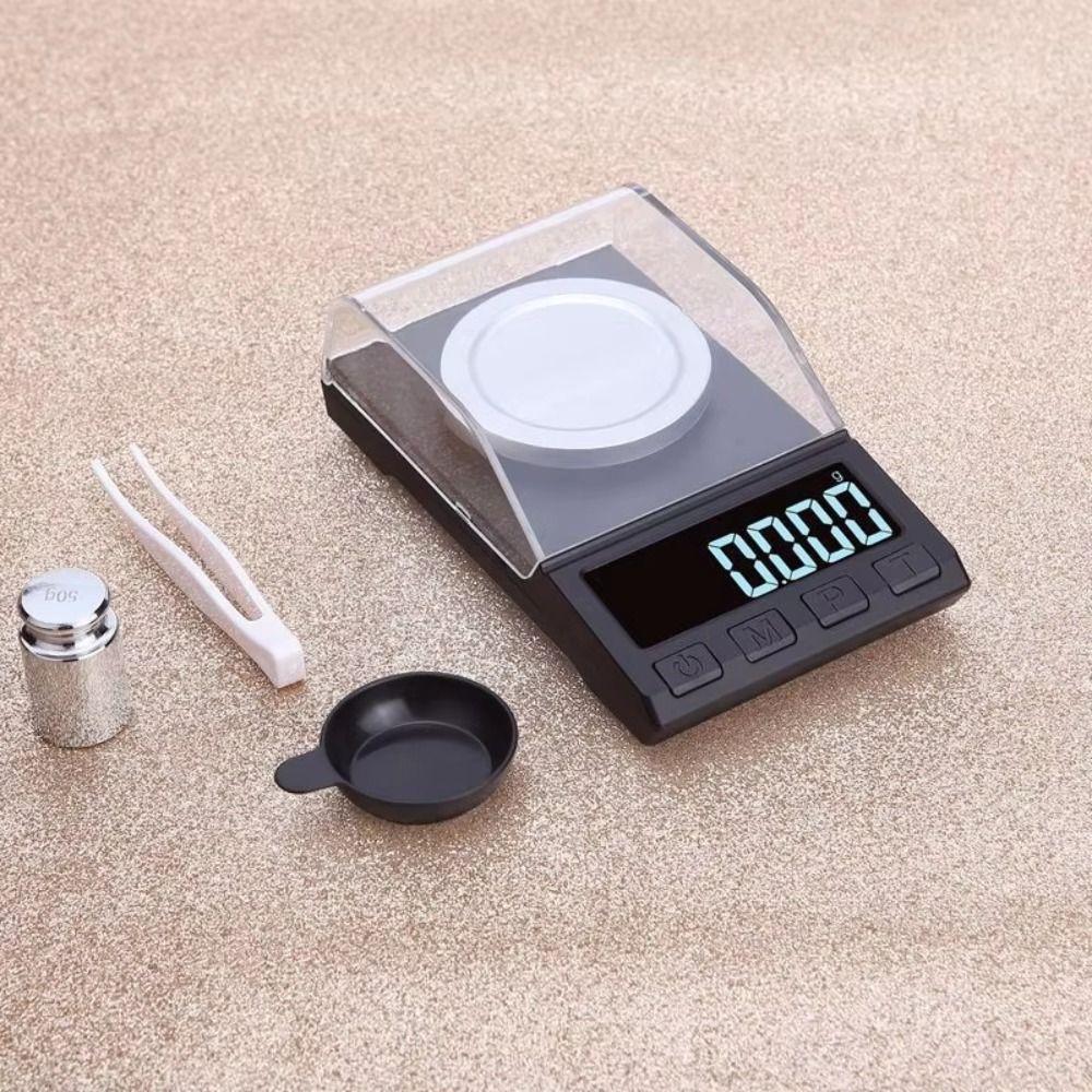 High Precision Jewelry Scale Portable Weight Milligram Scale  Jewelry Reload