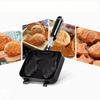 Non-stick Dobbelsidet Taiyaki Fiskform Vaffeljern Støbejernsform til Hjemmebrug Gasblus Madlavningsform til Taiyaki og Snacks