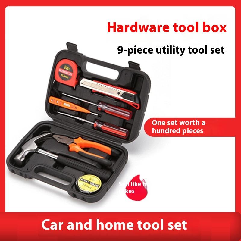 

Набор инструментов Аппаратный ящик Бытовой Ручной Комбинированный набор инструментов Гаечный ключ Отвертка Авторемонт Size 14