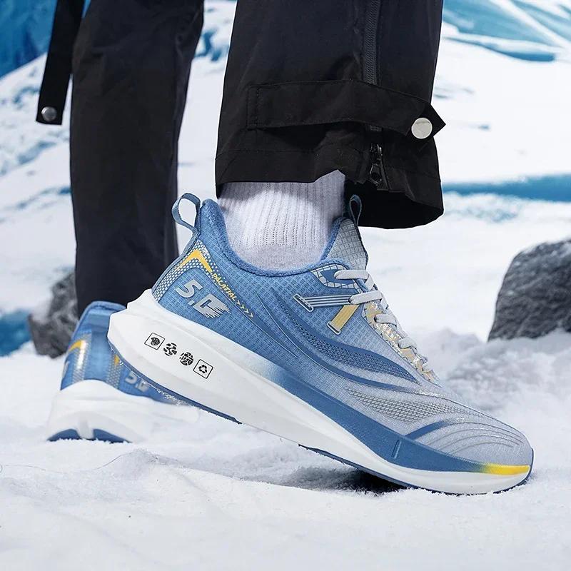 Men boots 2024 New Winter Slippers Warm Men Shoes Waterproof Non-Slip Plush Sneakers Male tenis shoes Boots Men Sneakers Winter