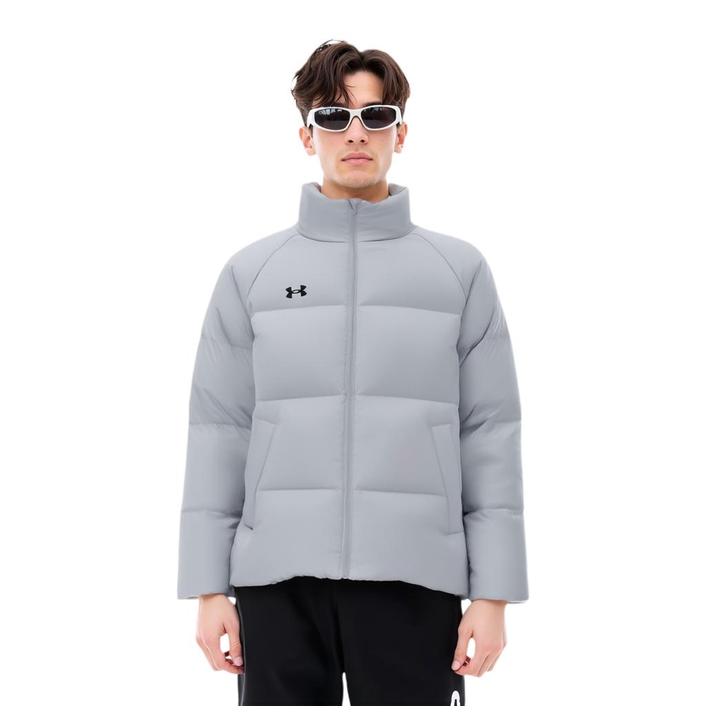 Under Armour Stand Collar Zipper Sports Windproof Waterproof Warm Down Jacket Men Jackets 25600801-014