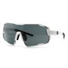 Polarized Sports FIT for a Perfect Fit A-Fit Men's Sunglasses, MASTER, Full-Rim, White/Polarized Smoke, AF-805-C3-PSM-S,