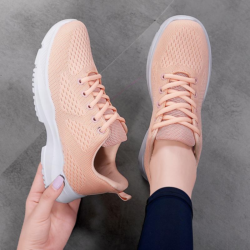 Spring/Autumn Men's Boat Shoes Sports Casual Shoes Women's Shoes Mother Shoes Walking Elderly Shoes Breathable Mesh Shoes