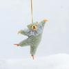 New Cartoon Kawaii Dancing Bear Plush Doll Room Bedside Pendant Creative Ins Ballet Bear Plush Car Pendant Kids Birthday Gift