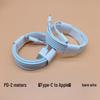 100W Fast Charging Double-Headed PD Data Cable for iPhone 15/Tablet