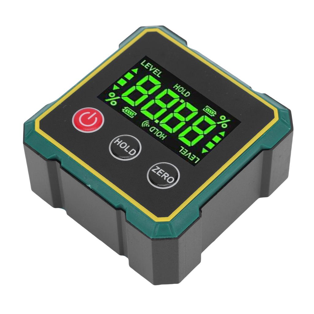 Digitale Winkelmessgerät mit Magnetfuß Winkel Neigung Umrechnung Elektronisches Winkelsuchwerkzeug mit Datensperre