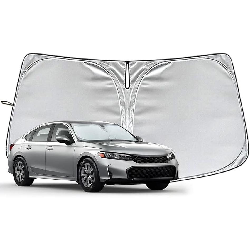 Windshield Sunshade For Honda HR-V -2025, Ized For HRV  2024 2025 Car Front Window Sun Shades, Automatic Car Sun Shield Accessories, Blocks UV Rays,