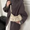 Vintage Y2k Rivet Belt Design Women Pu Shoulder Bags Solid Color Ladies Crossbody Bag Casual Female Hobos Handbags Purse