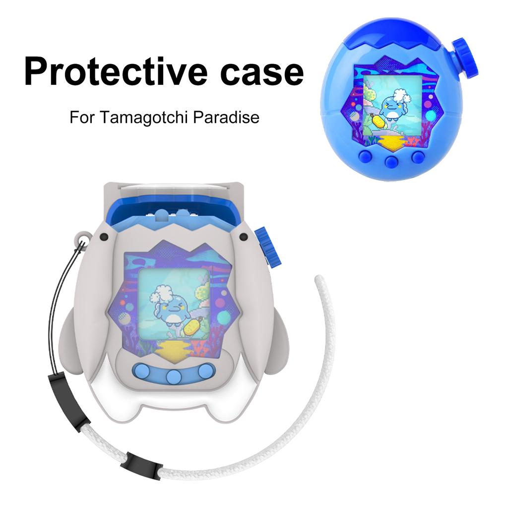 Protective Case Anti-Drop Game Console Protective Cover Silicone Full Cover Case for Tamagotchi Paradise Game Accessories