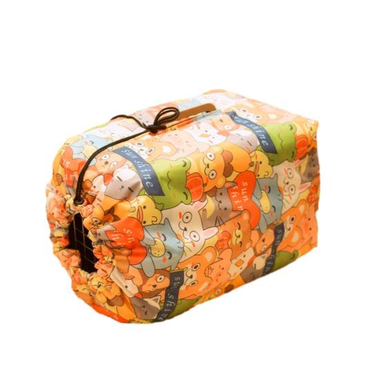 Větruodolný potah na přepravku pro kočky, ochranný potah z oxfordské látky pro klece pro domácí mazlíčky, vodotěsné uzavírání na stahovací šňůrku, potah na klec pro štěně na cestování, doma, kempování