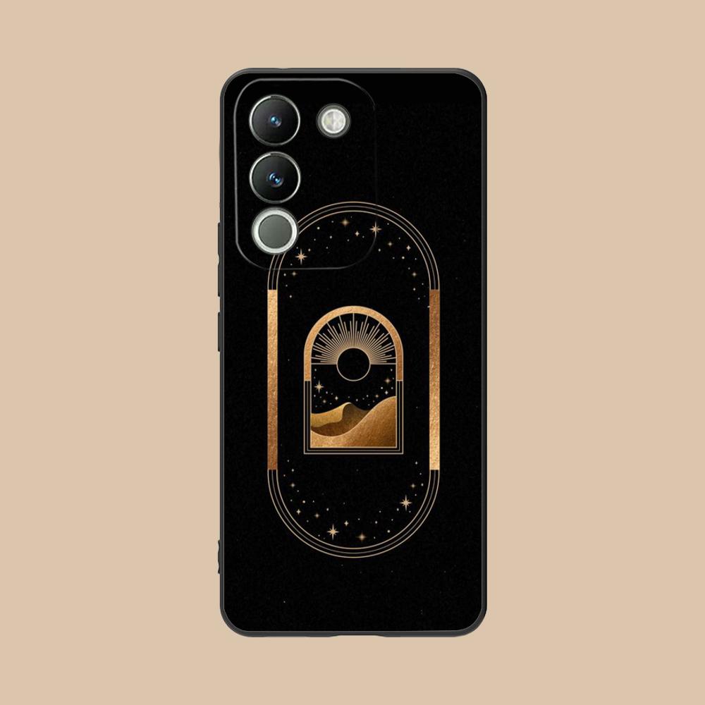 Sun Moon Mobile Cell Phone Case for VIVO Y77 76 75 74 73 72 58 56 55 51 50 38 36 Y19 Y18 Y03 Y01 5G Colorful Printing Cover