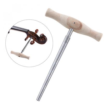 Alésoir de trous pour violon, outils de chevilles, manche en bois conique 1:30 pour pièces de violon, accessoires