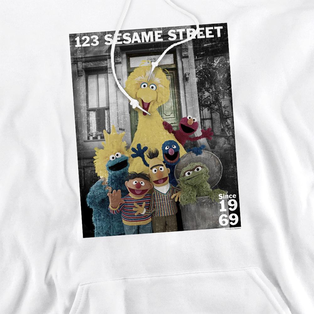 Sesame Street Unisex Adult Best Address Hoodie