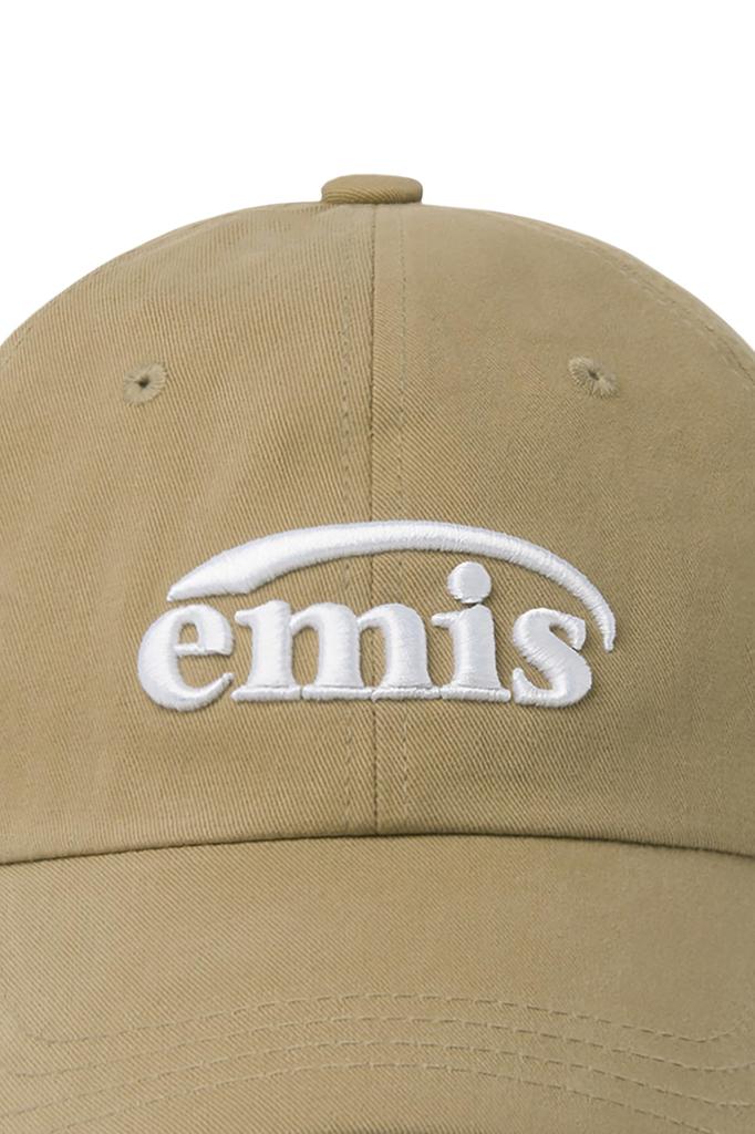 Offizielle NEUE LOGO Kappe EMIS Koreanische Marke Kappe Unisex Lässige Mode Logo Design [EMIS] (ERNEUERUNG)
