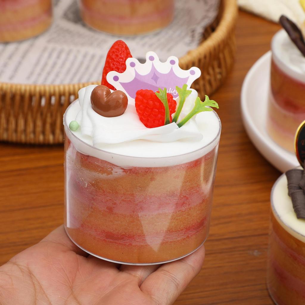 Simulation Fruit Cream Cake Model - Dessert Display Ornament