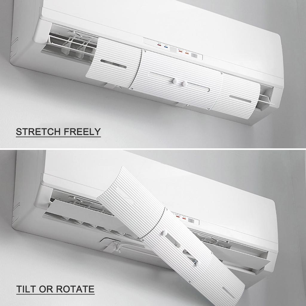 Air Deflector Household Adjustable Air Conditioner Deflector Anti-Direct Blowing Air Conditioneing Baffle Outlet Air Wing