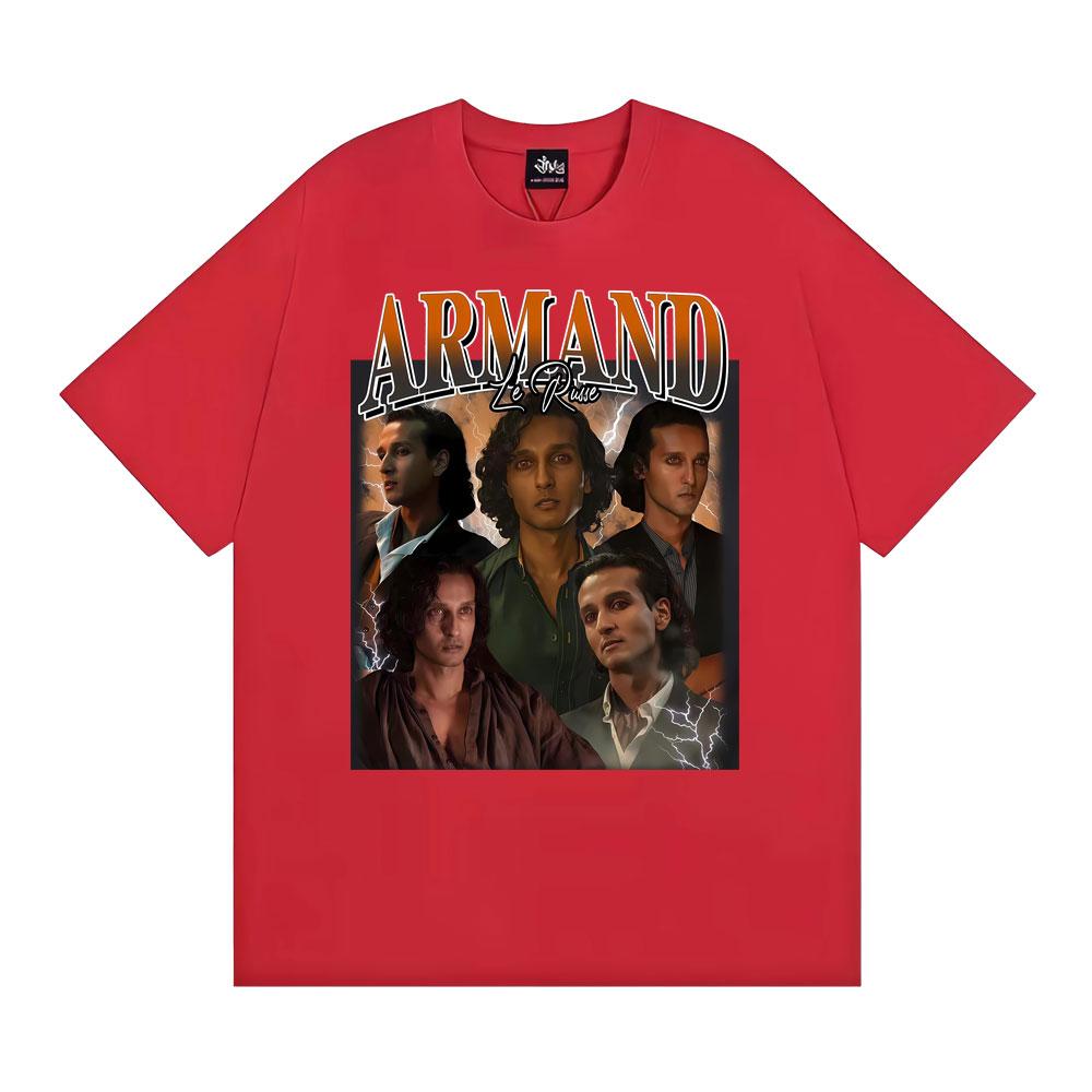 

ArUnisexd Le Russe Assad ZaUnisex Movie Vampire Retro Graphic T Shirts Unisex WOMEN Gothic Streetwear Tshirts High Quality Loose T Shirt S