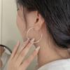 Large Circle Earrings Women's High-end Simple Personality Temperament Earrings New Ear Jewelry