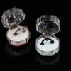 New Ring Box Hot Beautiful Organizer Display Case Earrings Brooch Storage Jewelry Box