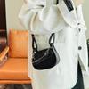 Modische Satteltasche Street Style PU-Leder Kleine Umhängetasche Für Damen 2023 Neu Sommer Lässig Einzelne Umhängetasche
