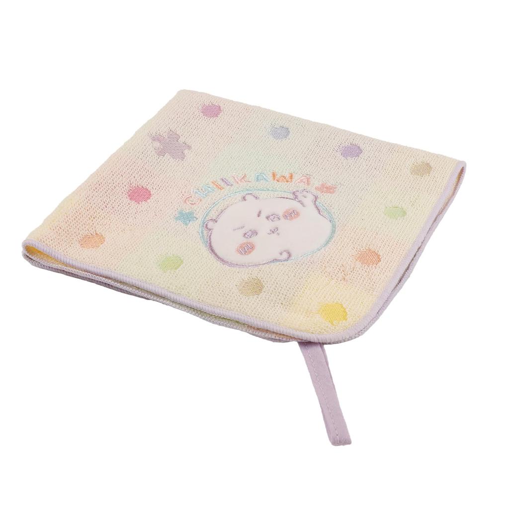 Marushin Loop Chiikawa Pastel Dot Organic Antibacterial 0776016200 Towel, Shower, Cotton, Treatment,