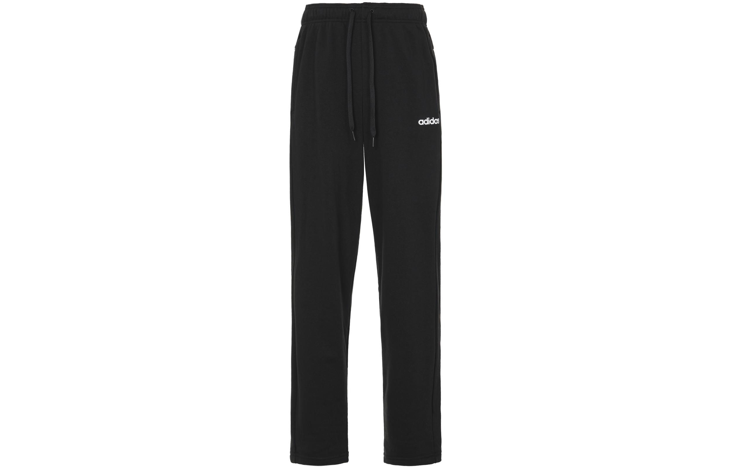 Adidas ESSENTIALS E PLN R PNT FT Knitted Sweatpants Men s Black DX3684 M
