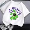 Smilings Critters Children T-shirt Clothing Cartoon Printing Boy Girl Tee Anime Summer Short Sleeved Clothes Cute Kids Top Decor