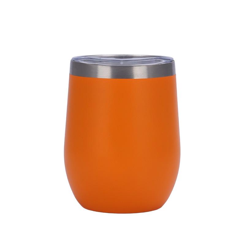 Personalised 12oz Thermos Insulated Travel Cup Stainless Steel Swig Tumbler Hot Cold Coffee Tea Wine Cups