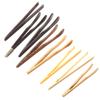 7 Styles Bamboo Wood Tea Clip Ebony Food Tongs Barbecue BBQ Bread Clamp Fruit Salad Non-slip Clip Tongs Tea Ceremony Accessories