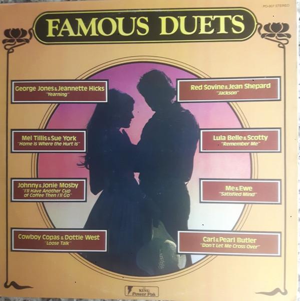 

LP Record VARIOUS - Famous Duets PO307 Power Pak US Folk Used