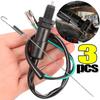 Motorcycle Rear Foot Brake Switch Cable Bolt On With Spring Scooter Moped Motorcycle Replacement Parts Switch Cable Wire