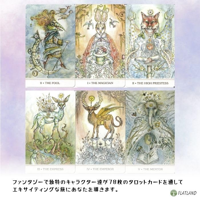 Phantasma Tarot Reading Japanese Instruction Manual Authentic Tarot 78 Cards Tarot, Instructions, Included, Cards,