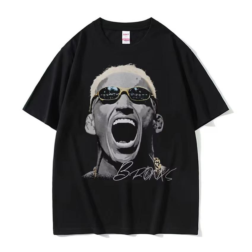 Limited Charles Oliveira Vintage Graphic T Shirt Unisex Fashion Hip Hop Cool Tshirts Unisex High Quality Casual Loose Tshirt Tops
