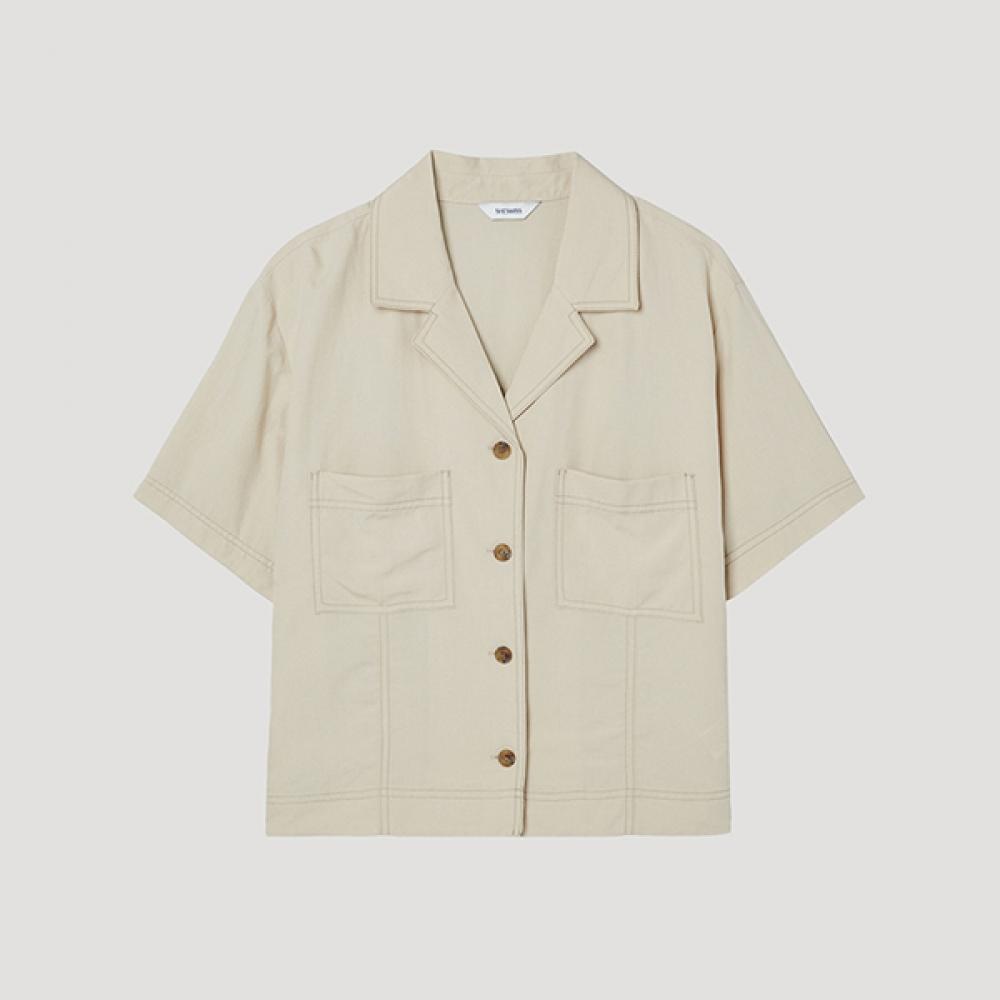

[She S miSS] Пиджак с открытым воротником SwwStp22190 фунтов light beige/55