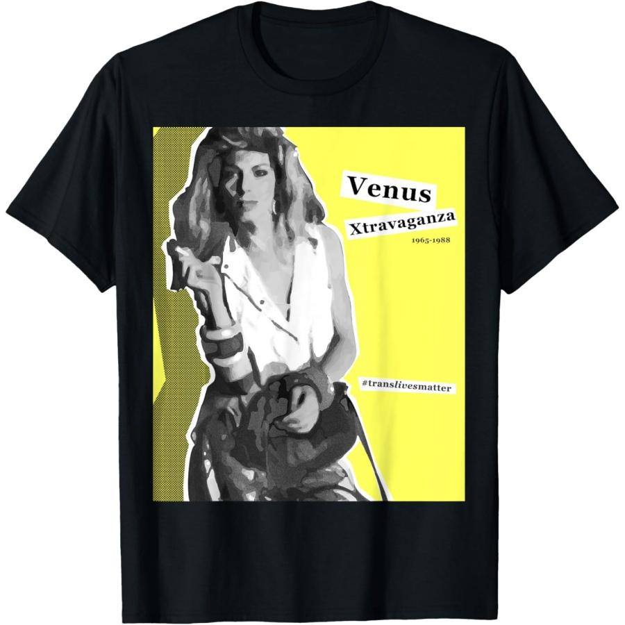 Футболка Venus Xtravaganza - футболка Trans Lives Matter XXXXXL чёрный