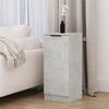 811141 vidaXL Buffet Concrete Grey 30x30x70 Cm Engineered Wood
