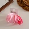 4pcs/set Seamless Hair Rope Set Macaron Color Elastic Hair Rings Simple Towel Hair Ties  Women