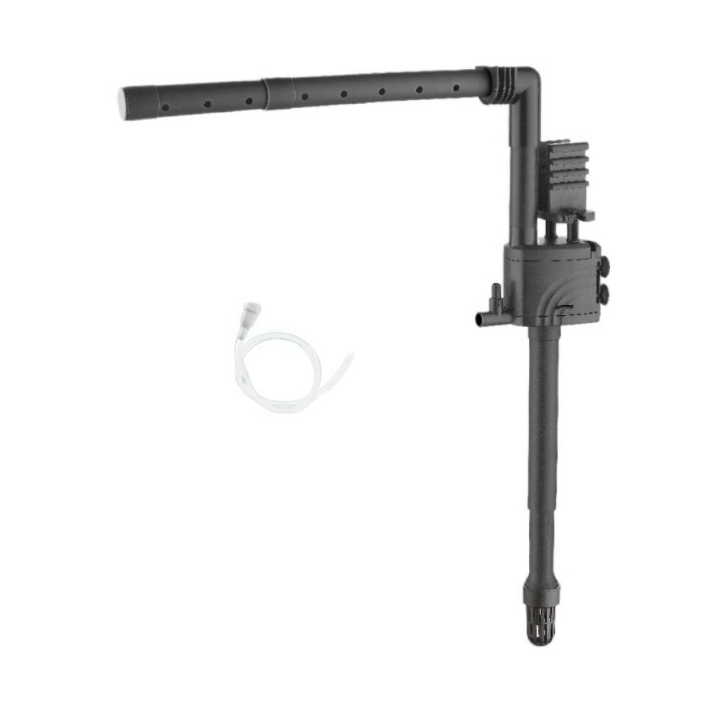 Plastic Fish Tank Filter Silent Fish Stool Filter Collector Submersible Pump for Aquarium