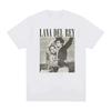 Lana Del Rey Navigation Pattern T-shirt - Retro Y2K Women's T-shirt Y2K Summer New Unisex Casual Top