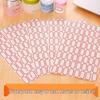 Waterproof, Oilproof Removable Self-Adhesive Clothing Labels for Name, Date, Price, and Classification.
