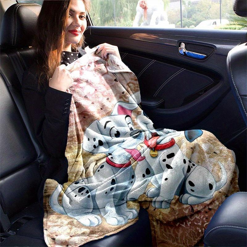 1pc, 101 Dalmatians Print Blanket Home Decor, Couch Throw, Outdoor Blanket, Gift for Dog Lovers, Coverlet Suitable for Bedroom, Living